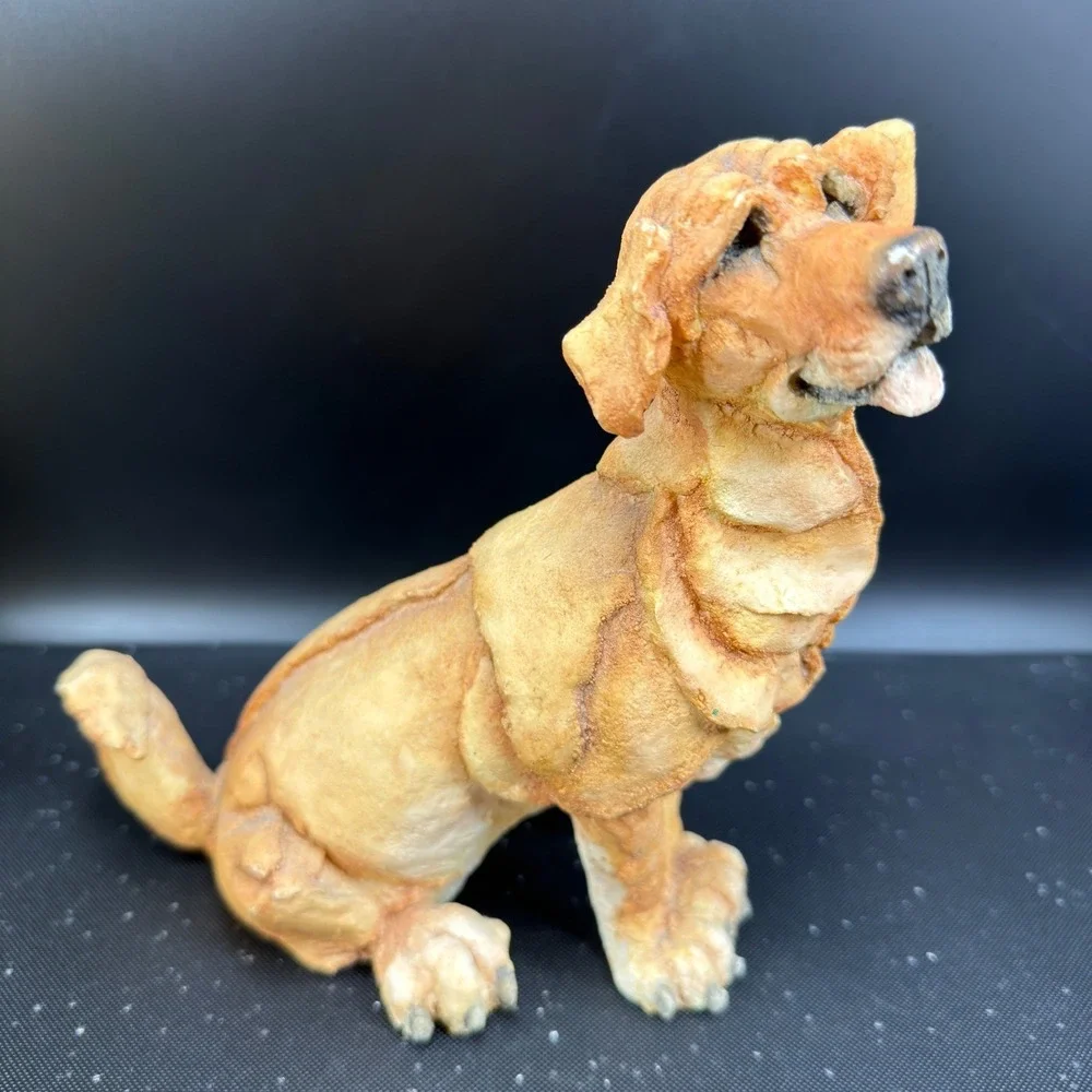 A Breed Apart Golden Retriever Figurine 70005 Country Artists 2001 Dog Statue 7